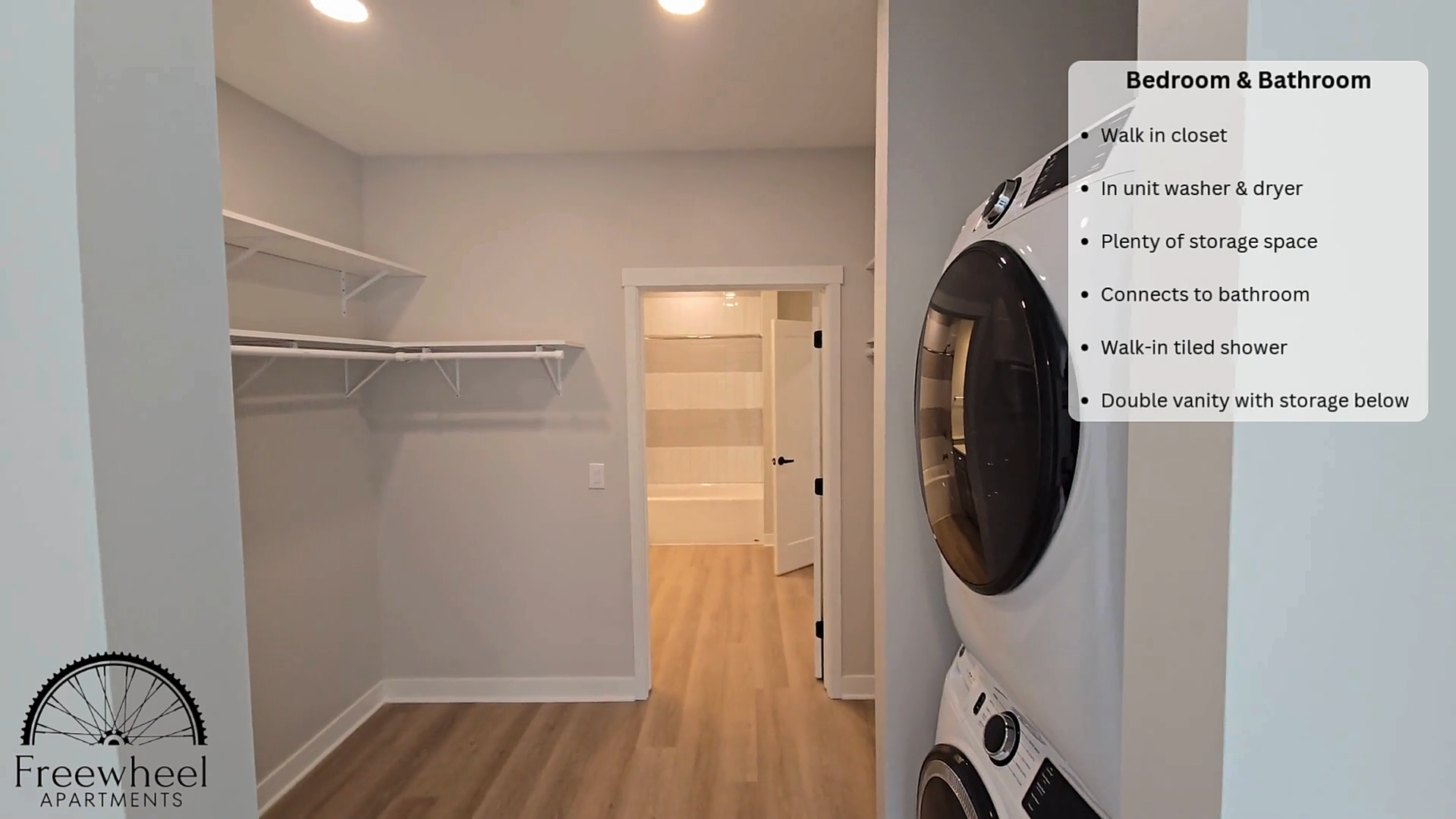 Style A2: One Bedroom + Doorless Suite Tour