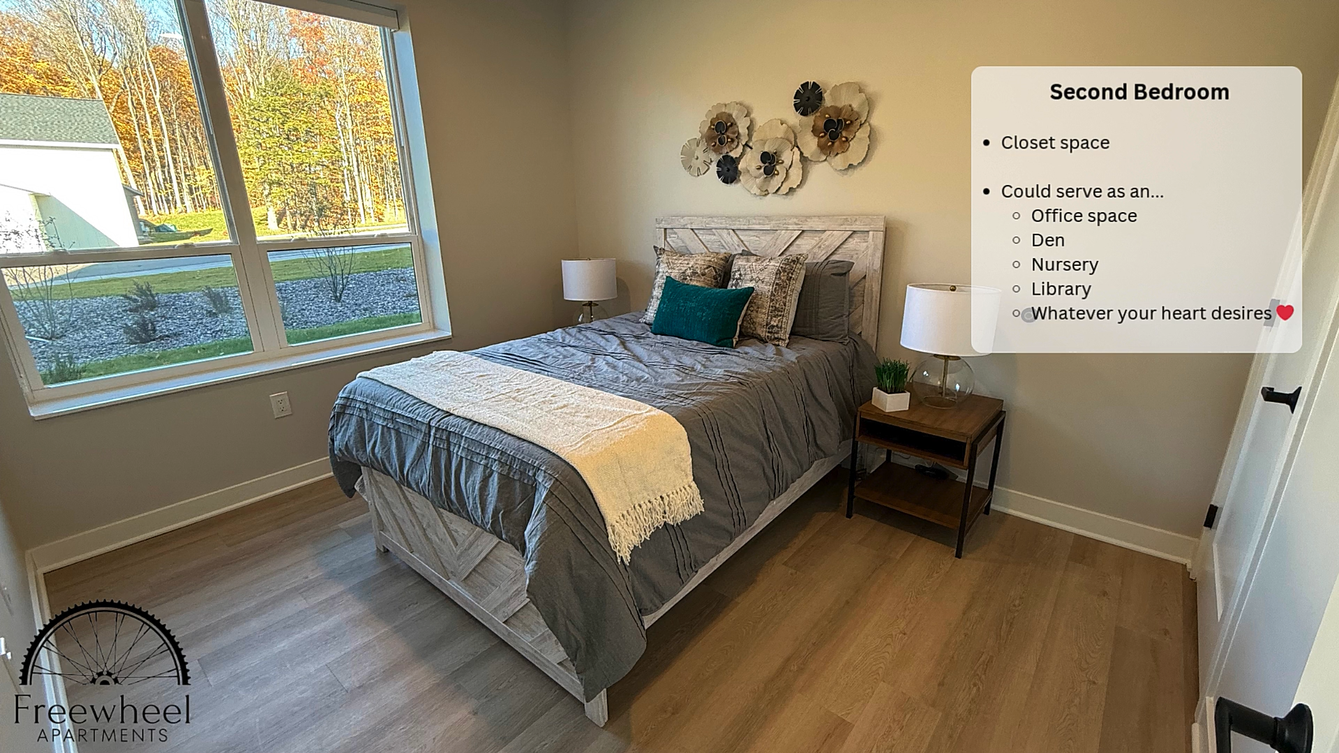 Two Bedroom + Two Bathroom Tour