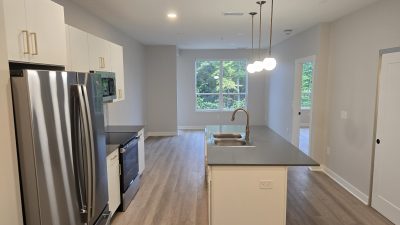 Kitchen and Living Room