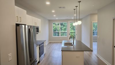 Kitchen and Living Room