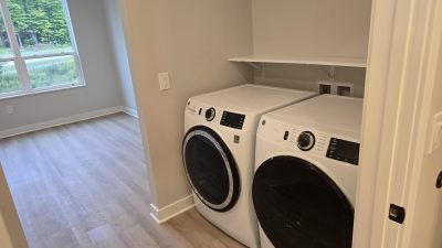 Walk In Closet with Laundry