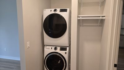 Walk In Closet with Laundry